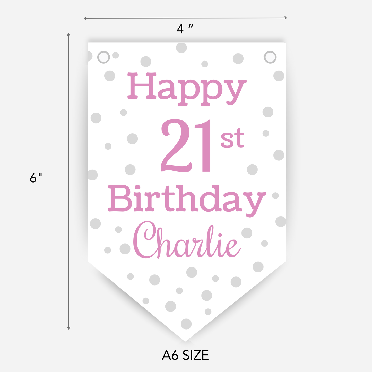 Smaller Birthday Bunting - S126