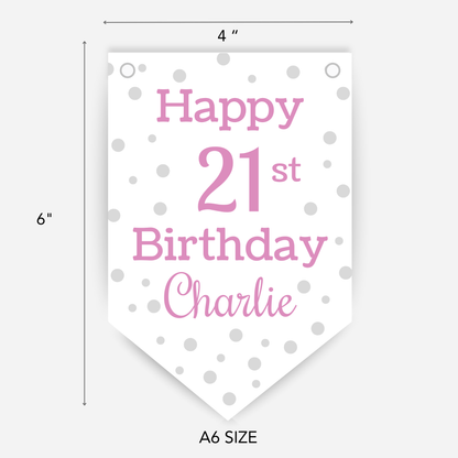 Smaller Birthday Bunting - S126