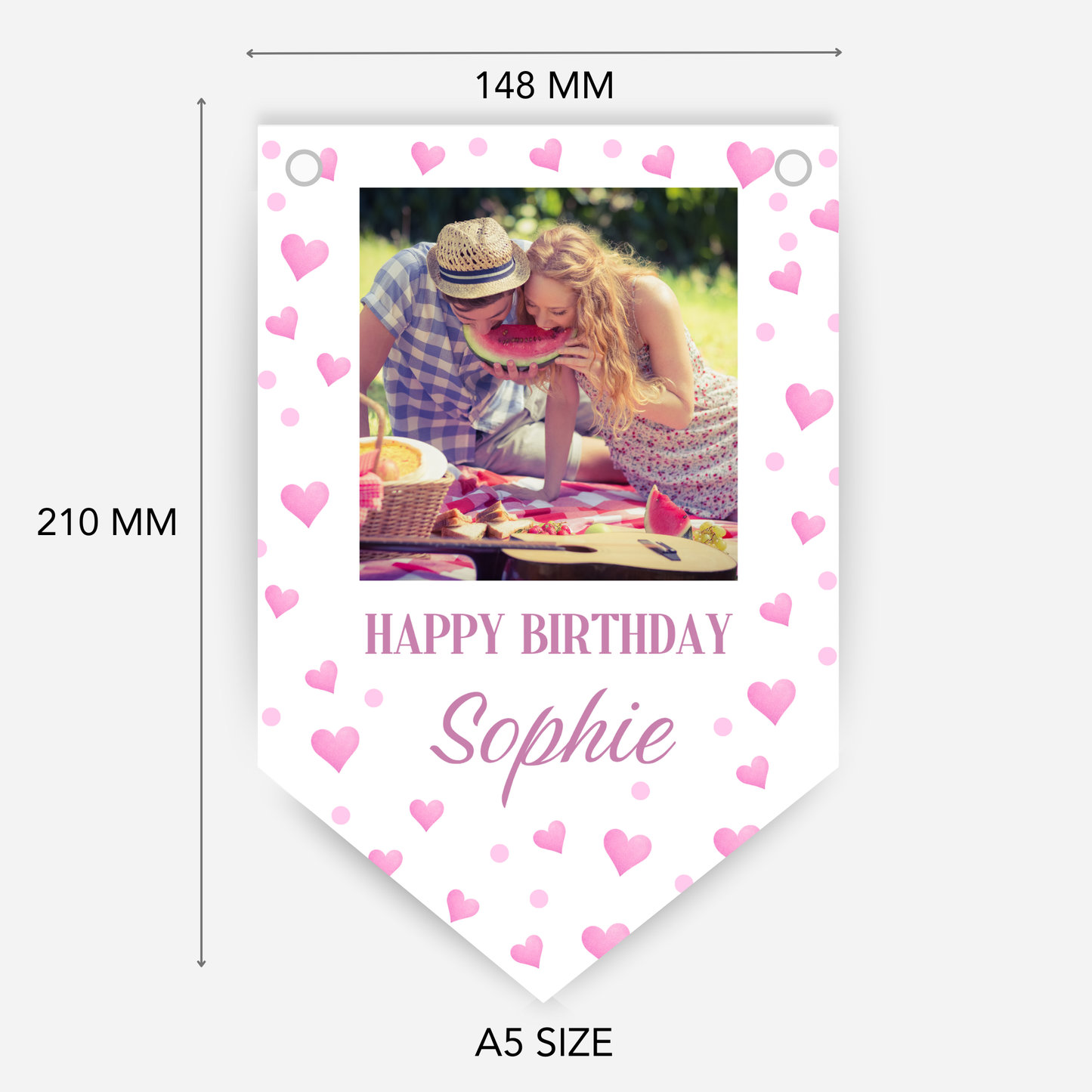 Personalised Photo Bunting Party Decoration - B282