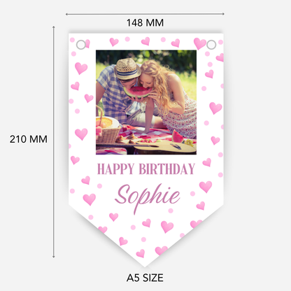 Personalised Photo Bunting Party Decoration - B282
