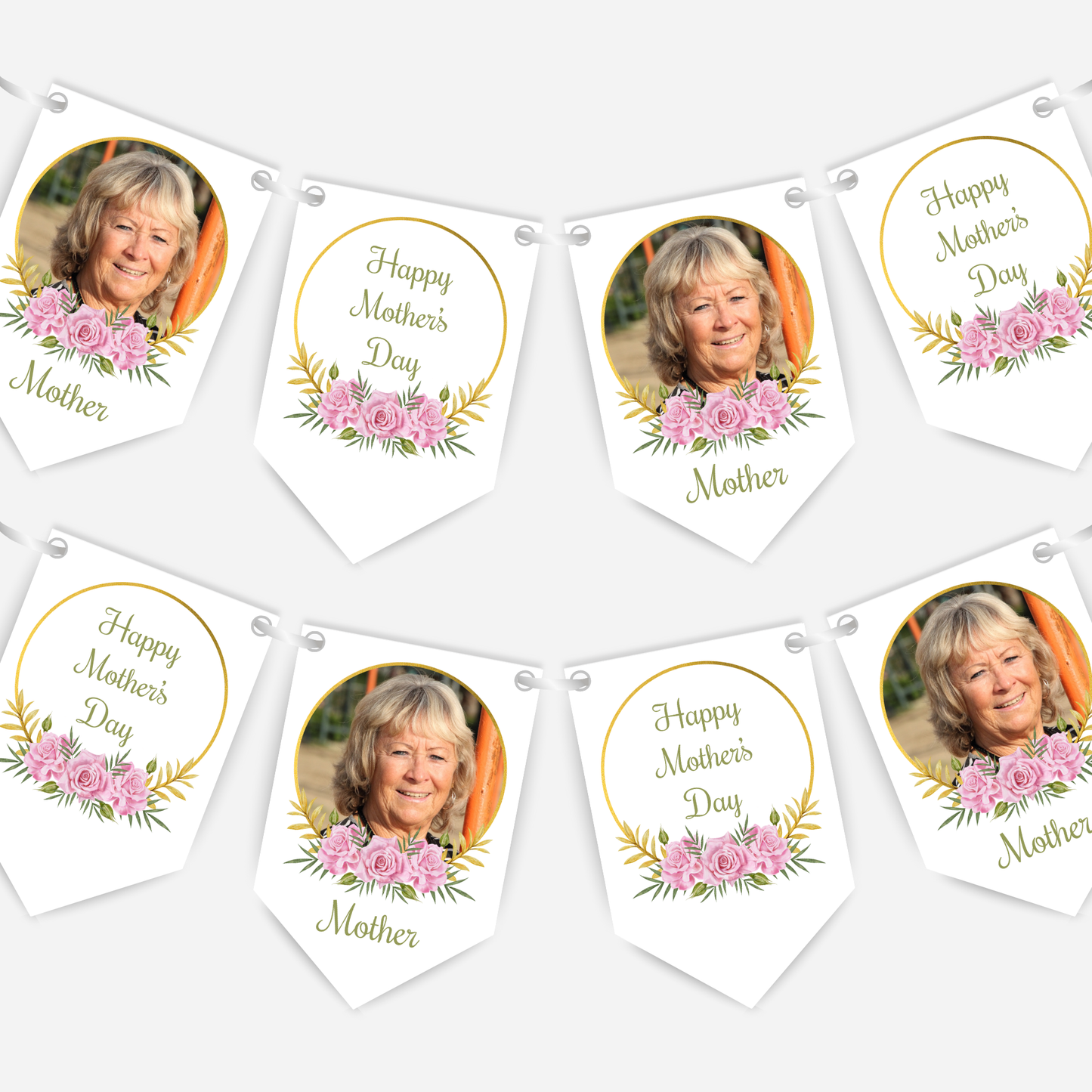 Mother's Day Photo Bunting - B248