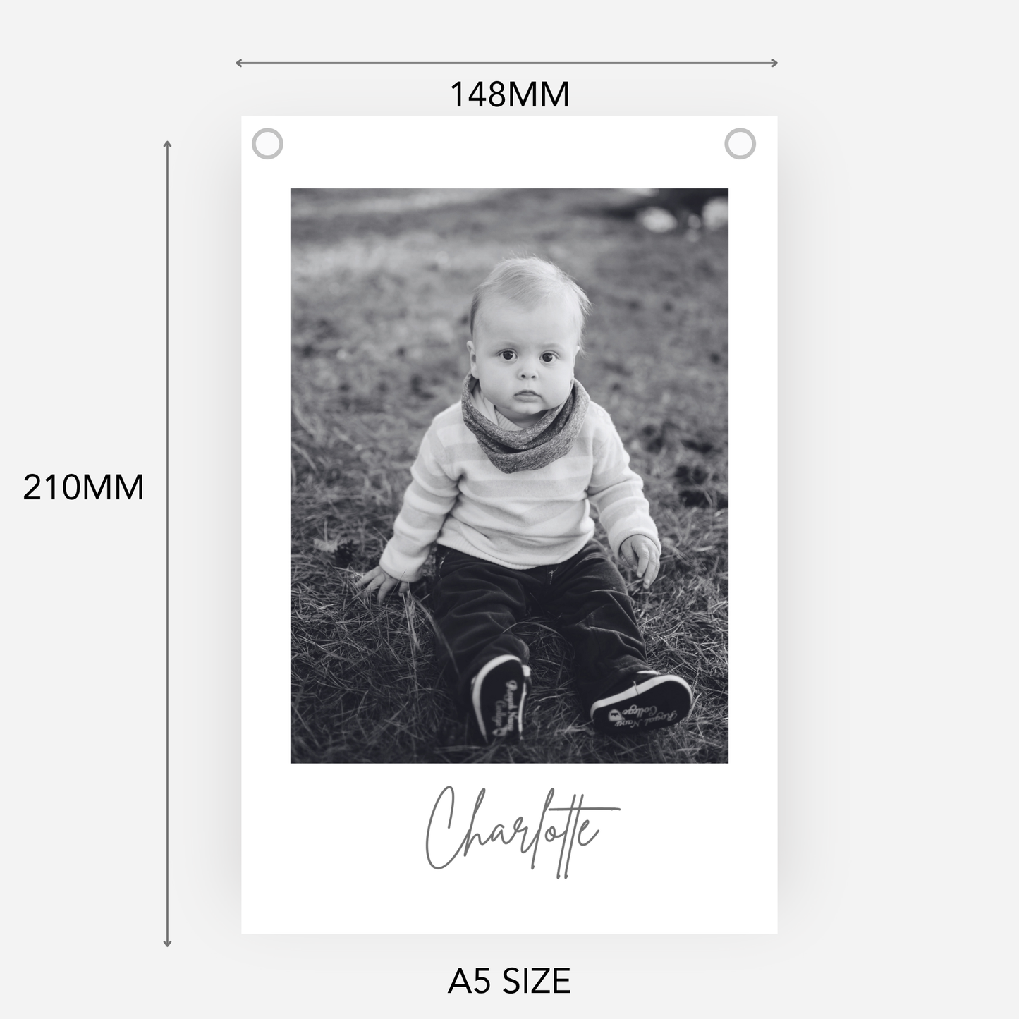 Black & White Birthday Photo Bunting - B295
