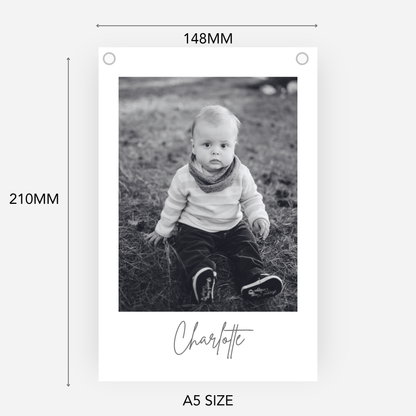 Black & White Birthday Photo Bunting - B295