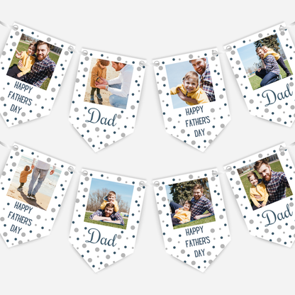 Father's Day Photo Bunting - B256