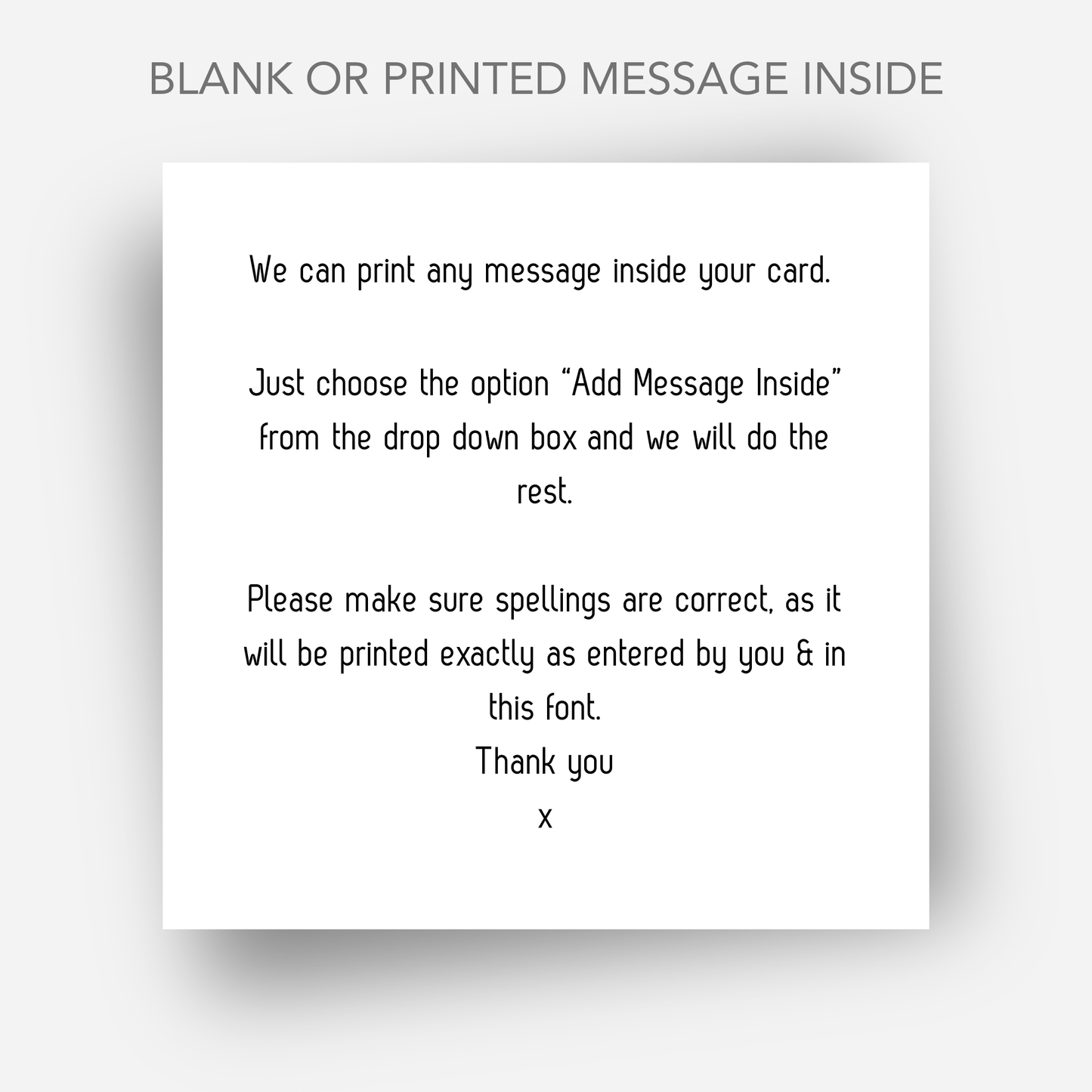 Alternative Gothic Style Birthday Card - C522