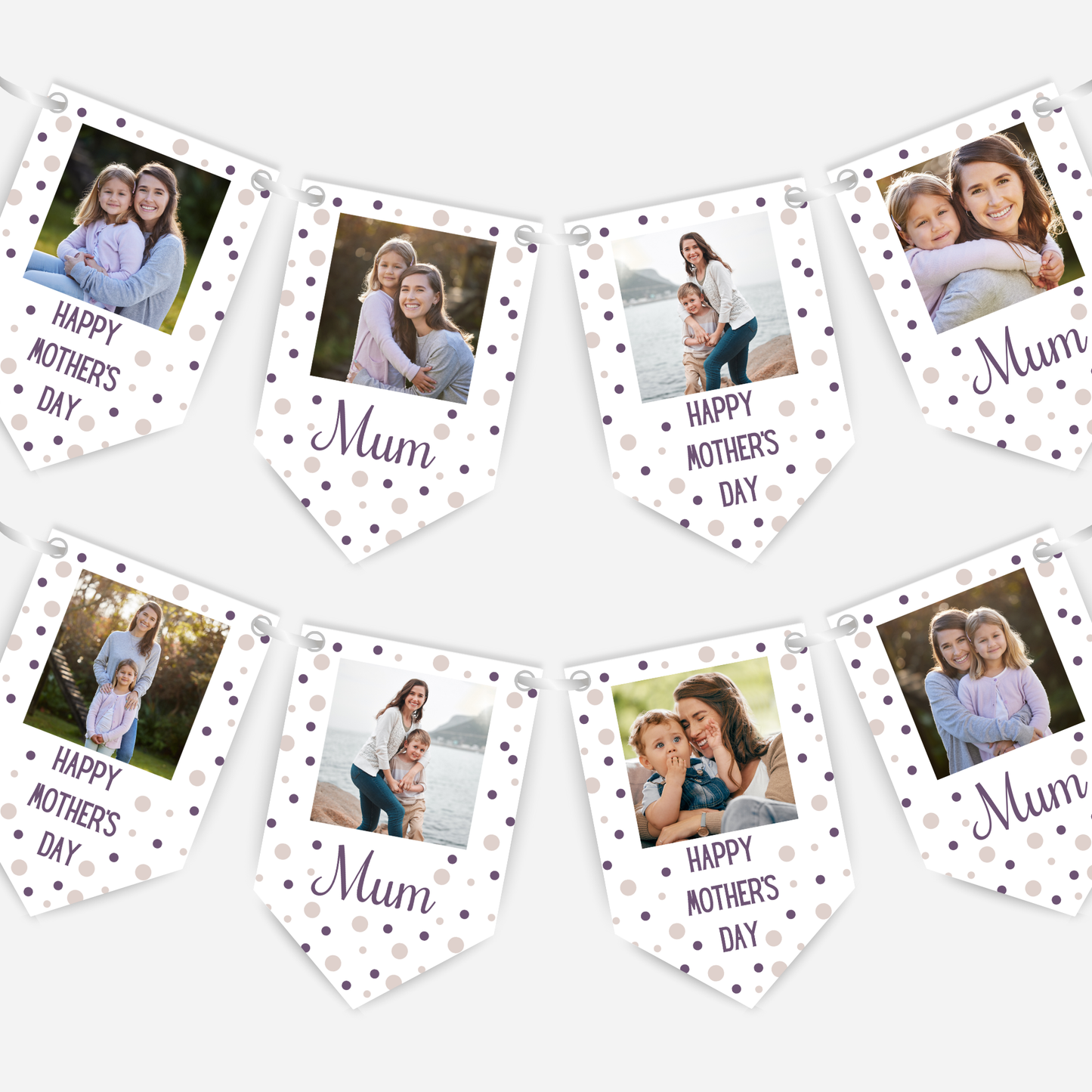 Mother's Day Photo Bunting - B249