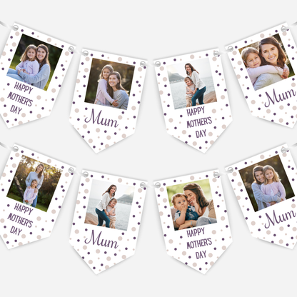 Mother's Day Photo Bunting - B249