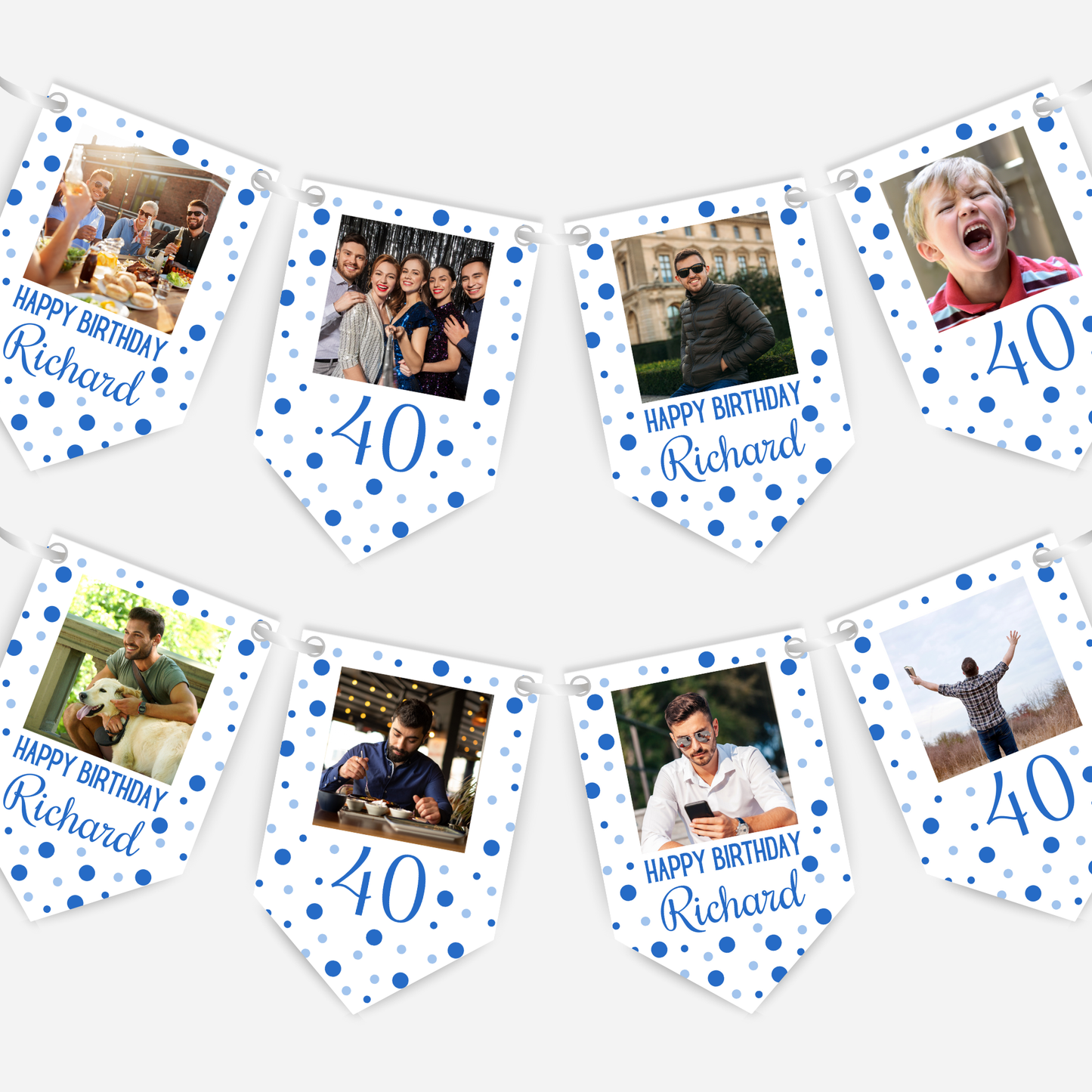 Personalised Photo Bunting - B165