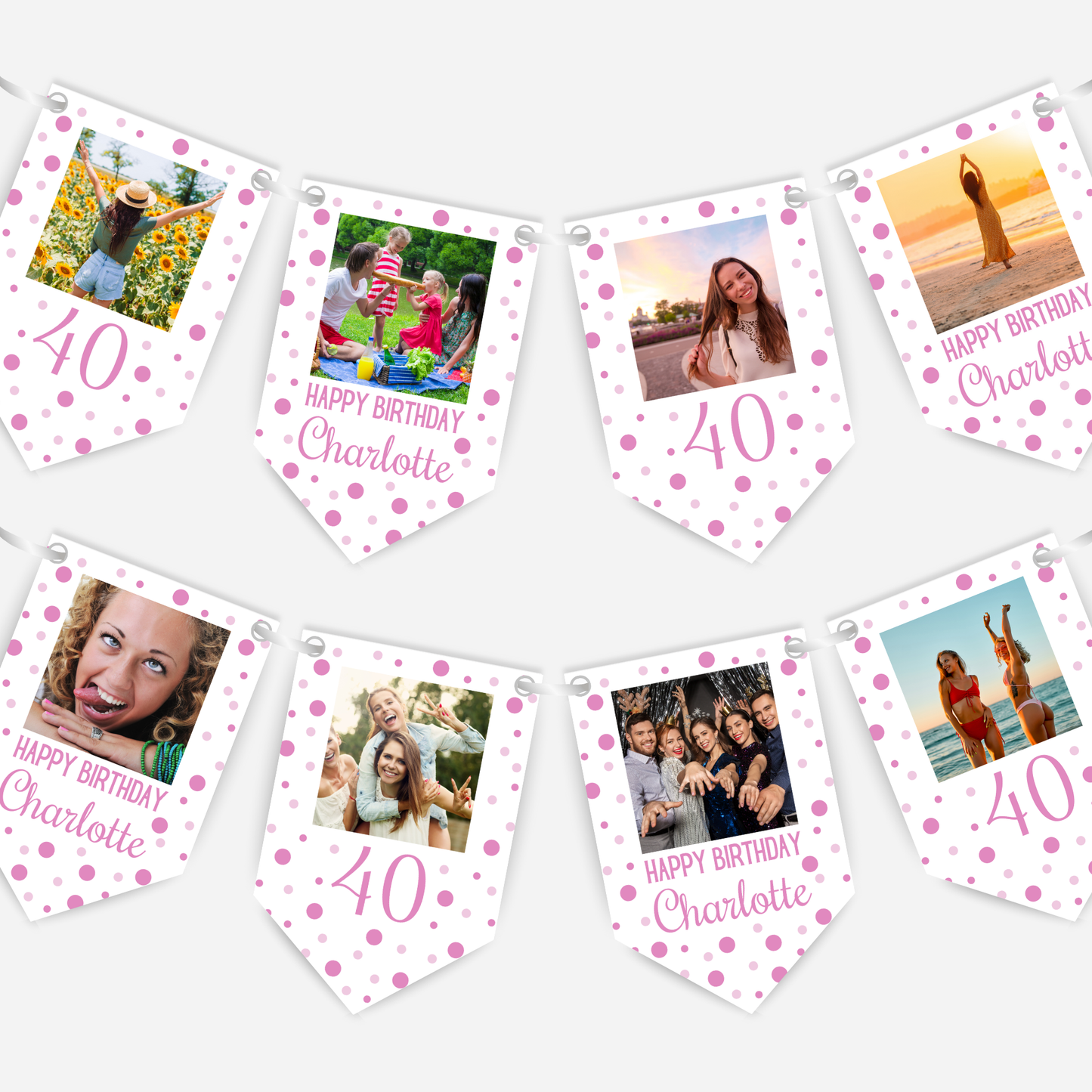 Personalised Photo Bunting - B167