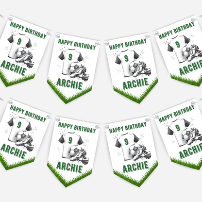 Football Theme Bunting - B114