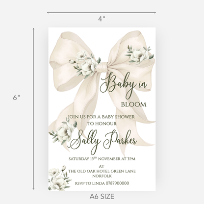 Baby Shower Invitation (Pack of 10) - P146