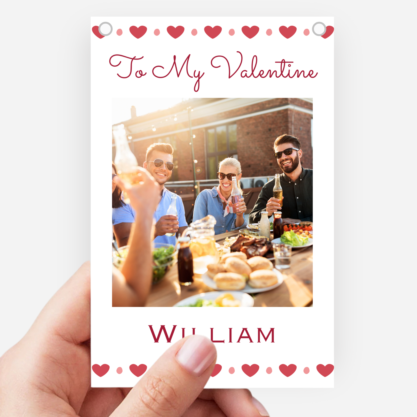 Valentine Photo Bunting - S184V