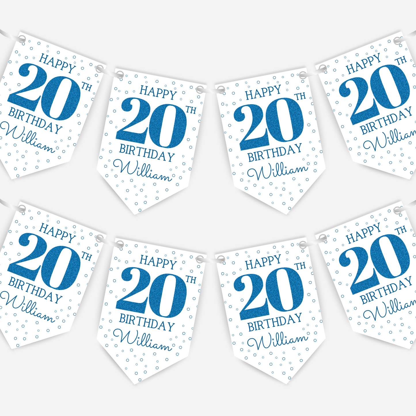Birthday Bunting - Any Age - B243