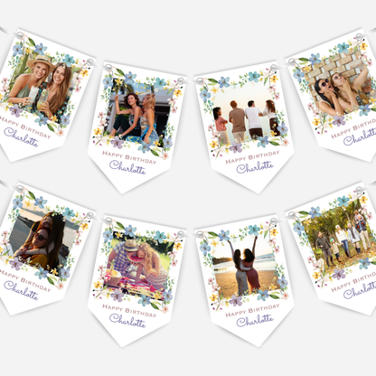 Birthday Photo Bunting - B246