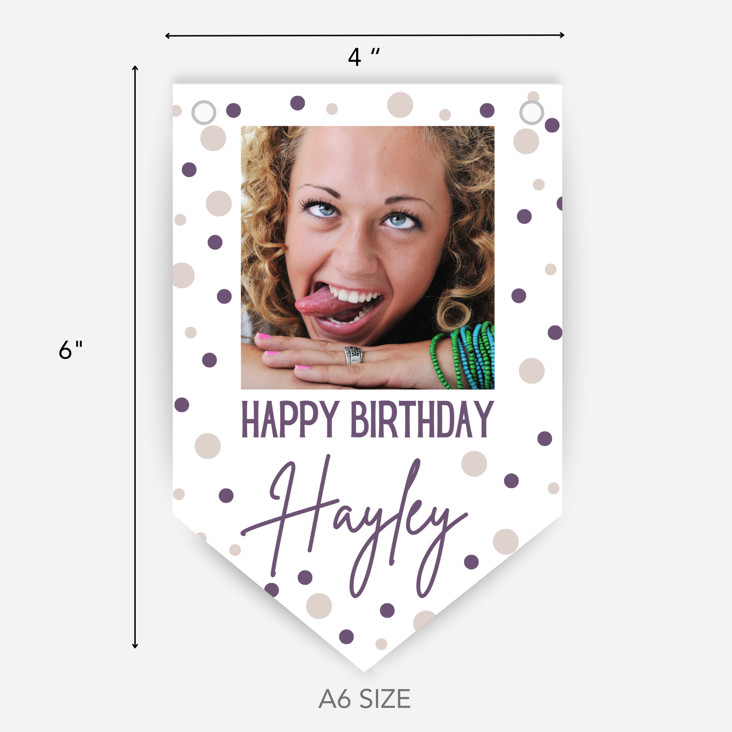 Photo Birthday Smaller Bunting - S129