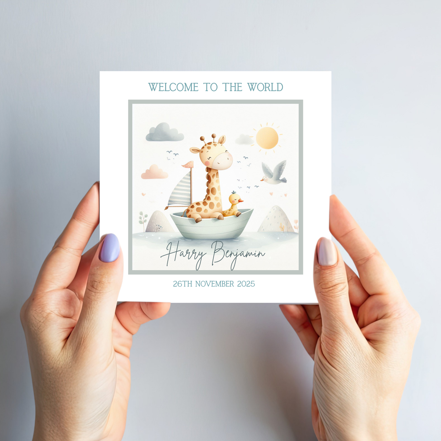Welcome To The World Card- C666