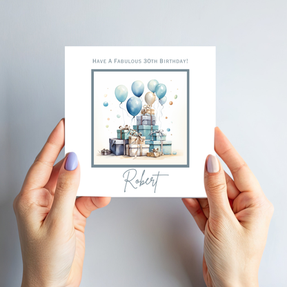Present Birthday Card - C627