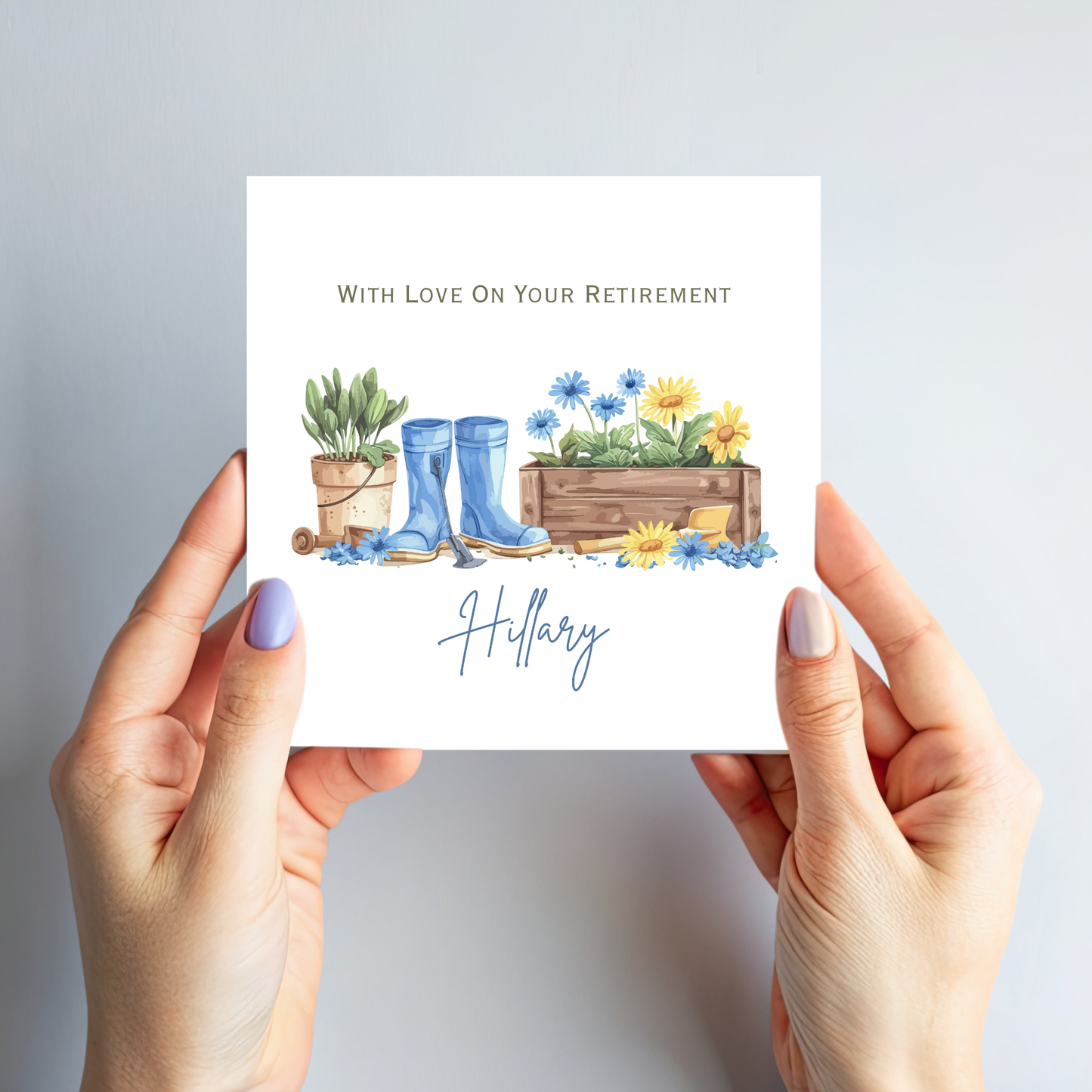 Gardening Retirement Card - C696