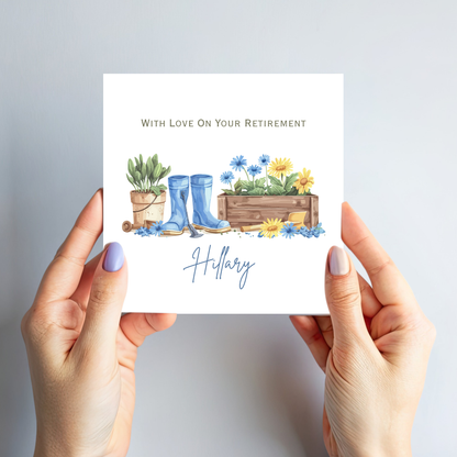 Gardening Retirement Card - C696