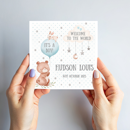 "Its A Boy" New Baby Card - C515