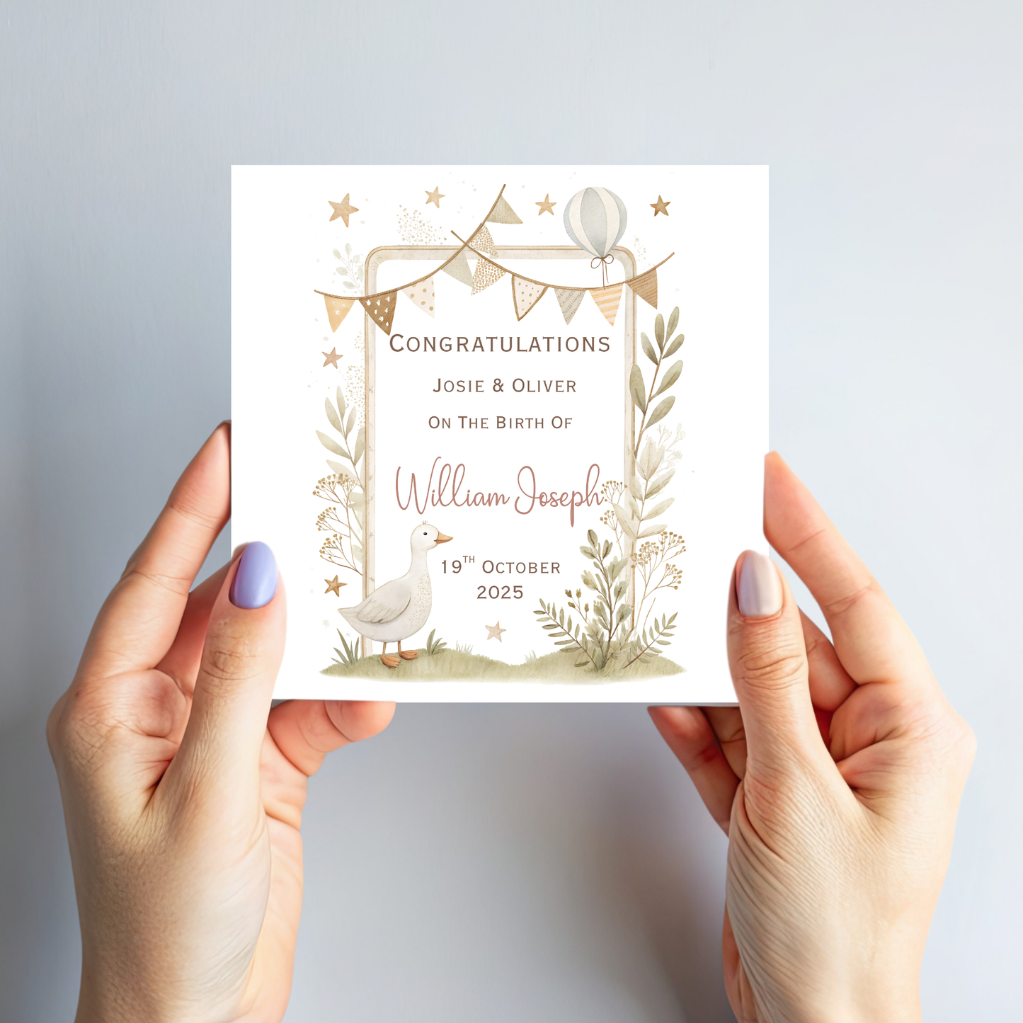 New Baby Congratulations Card- C665