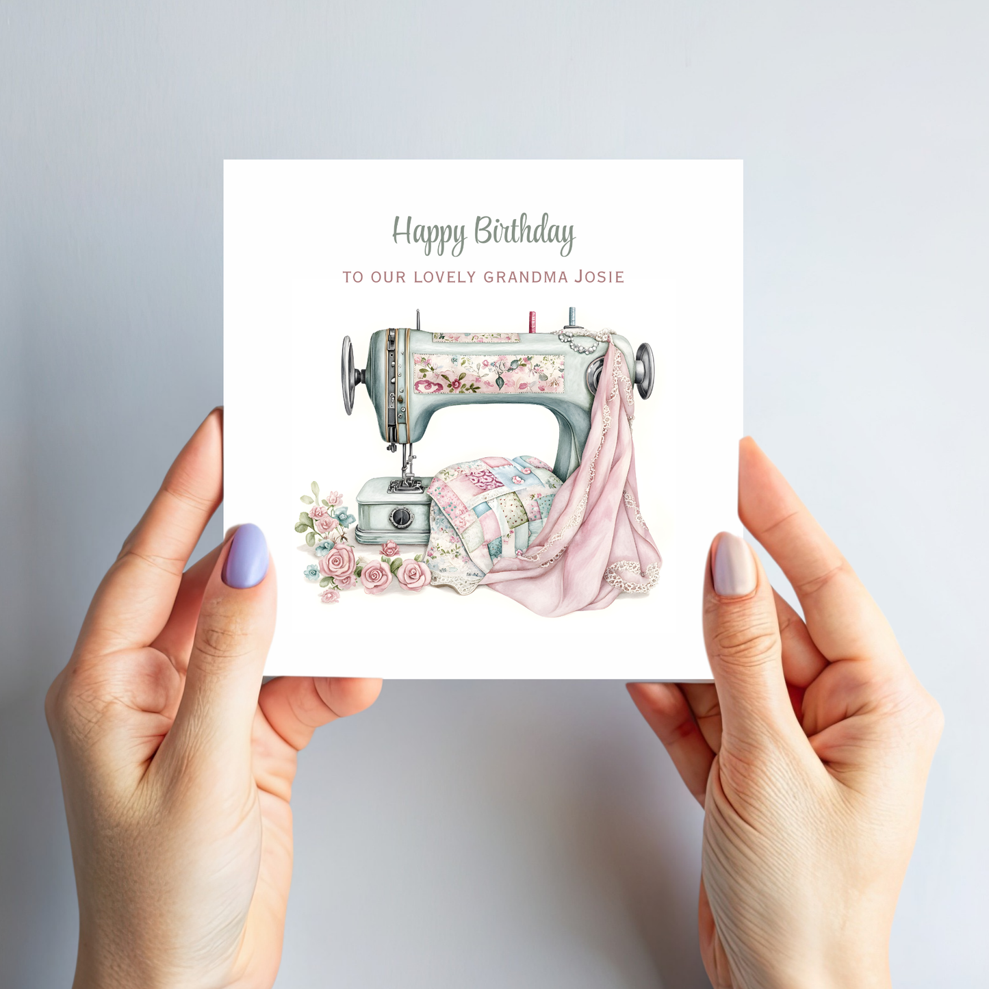 Pretty Vintage Sewing Machine - C598