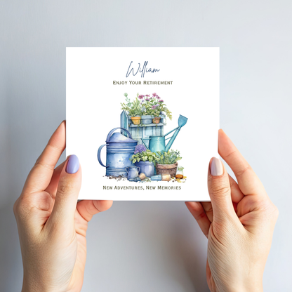 Garden Themed Retirement Card - C691