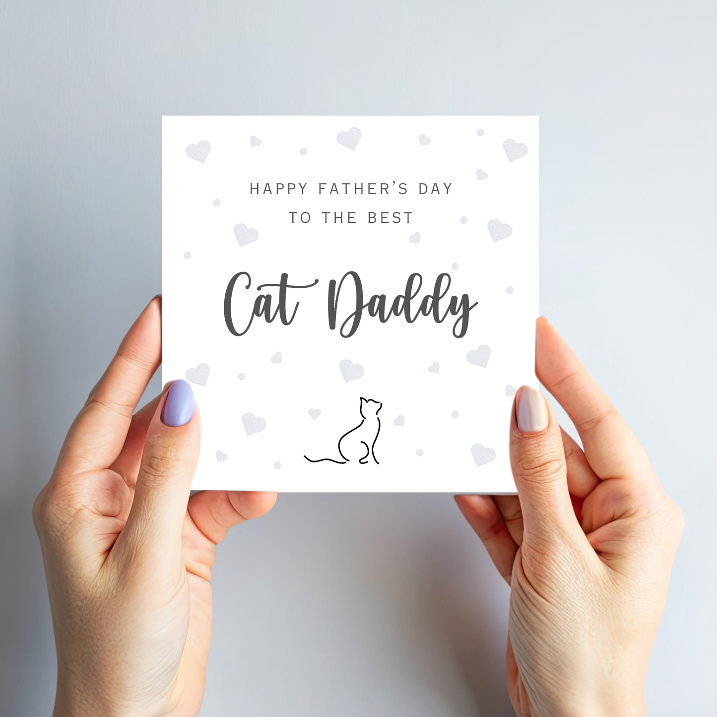 Fathers Day Card From the Cat! - C796