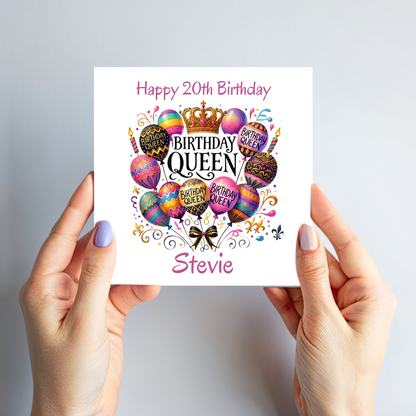 Birthday Queen! Birthday Card - C678