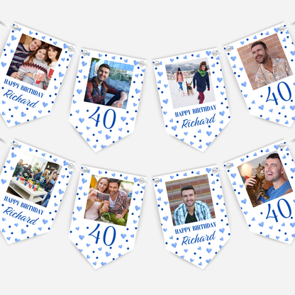 Personalised Photo Bunting Party Decoration - B283