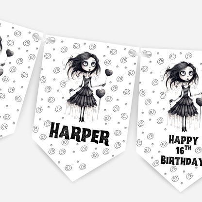 Gothic Style Bunting - B227