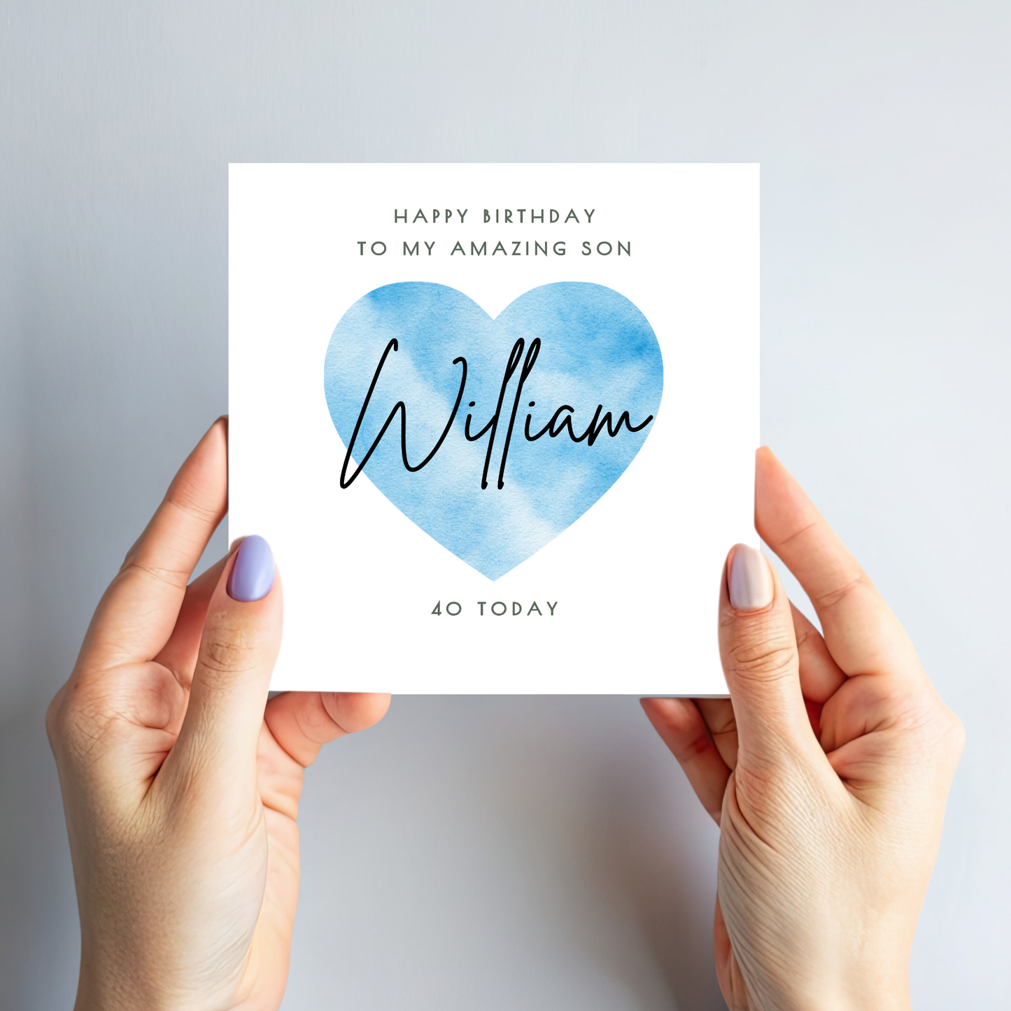 Heart Birthday Card - C503