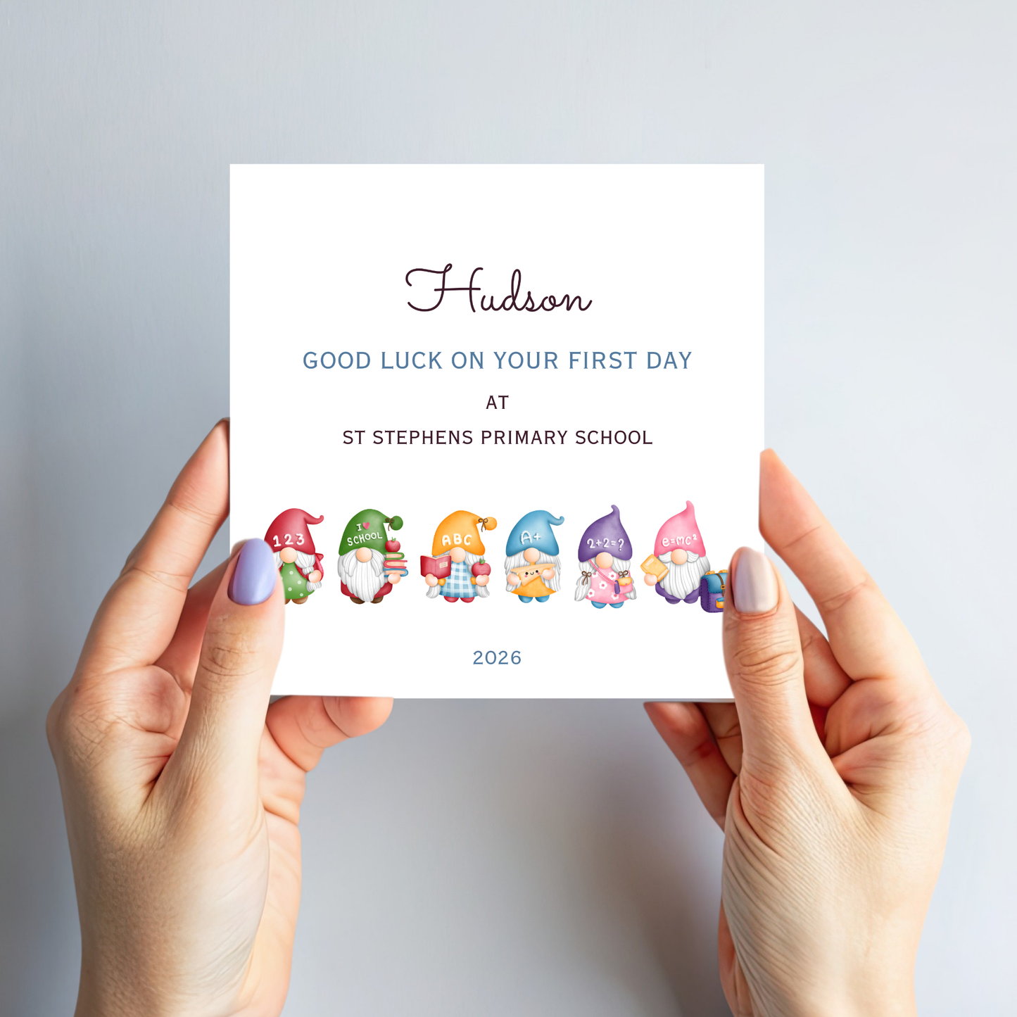 First or Last Day of School Card - C211