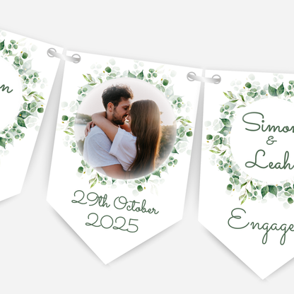 Photo Engagement or Wedding Bunting - B130