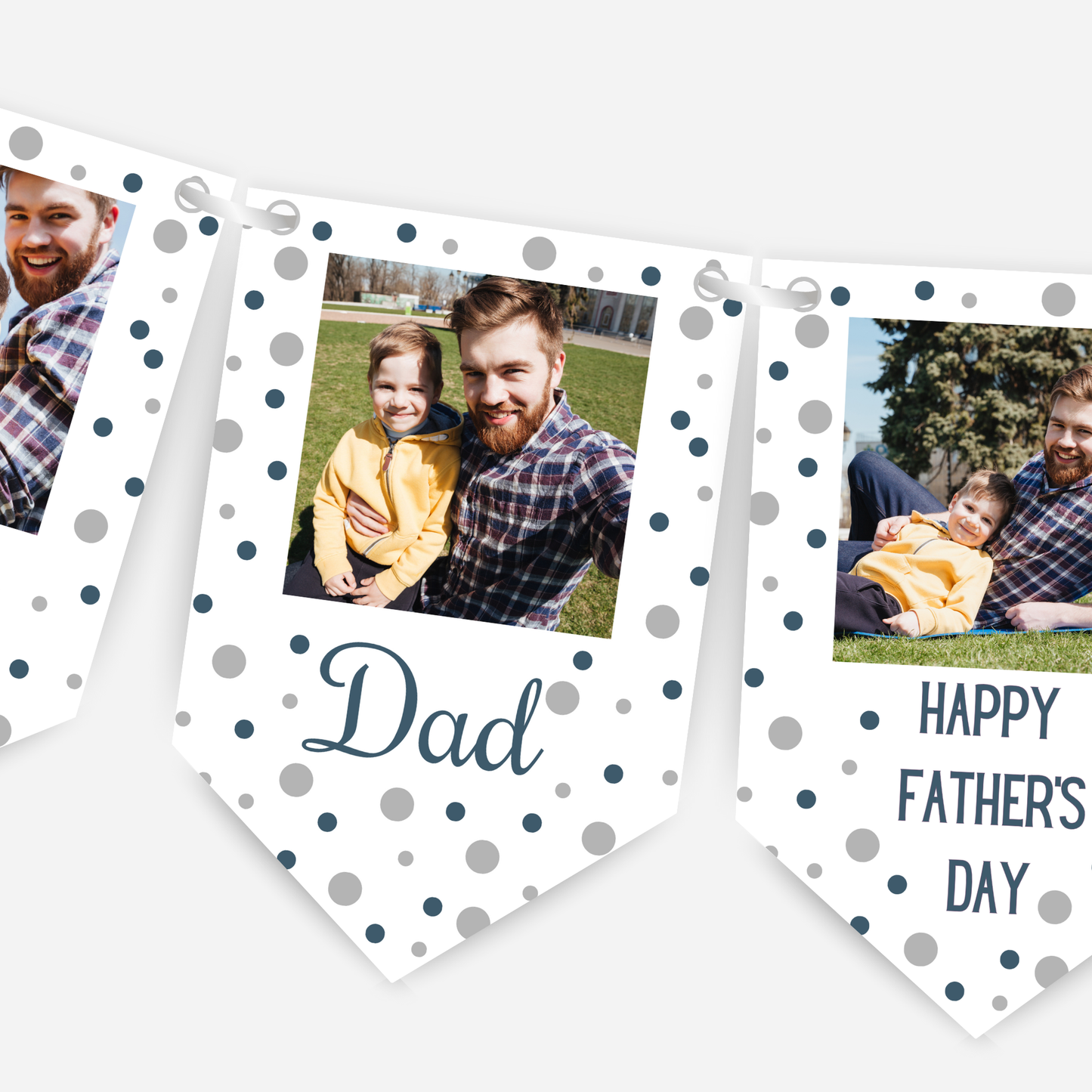 Father's Day Photo Bunting - B256