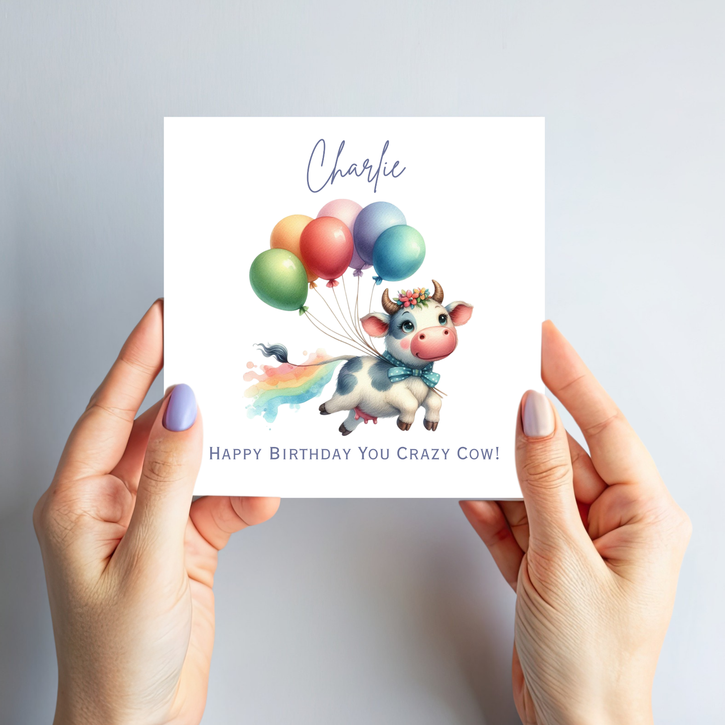 Crazy Cow! Birthday Card - C560
