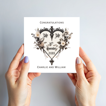 Gothic Style Heart - C639