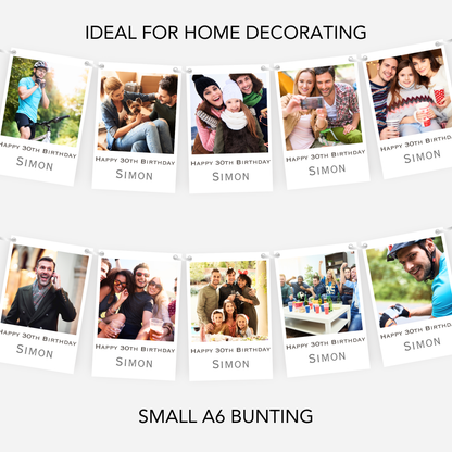 Smaller Photo Bunting - S179