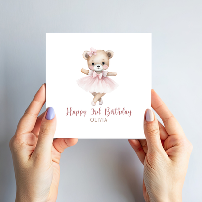 Cute Ballerina Teddy - C555