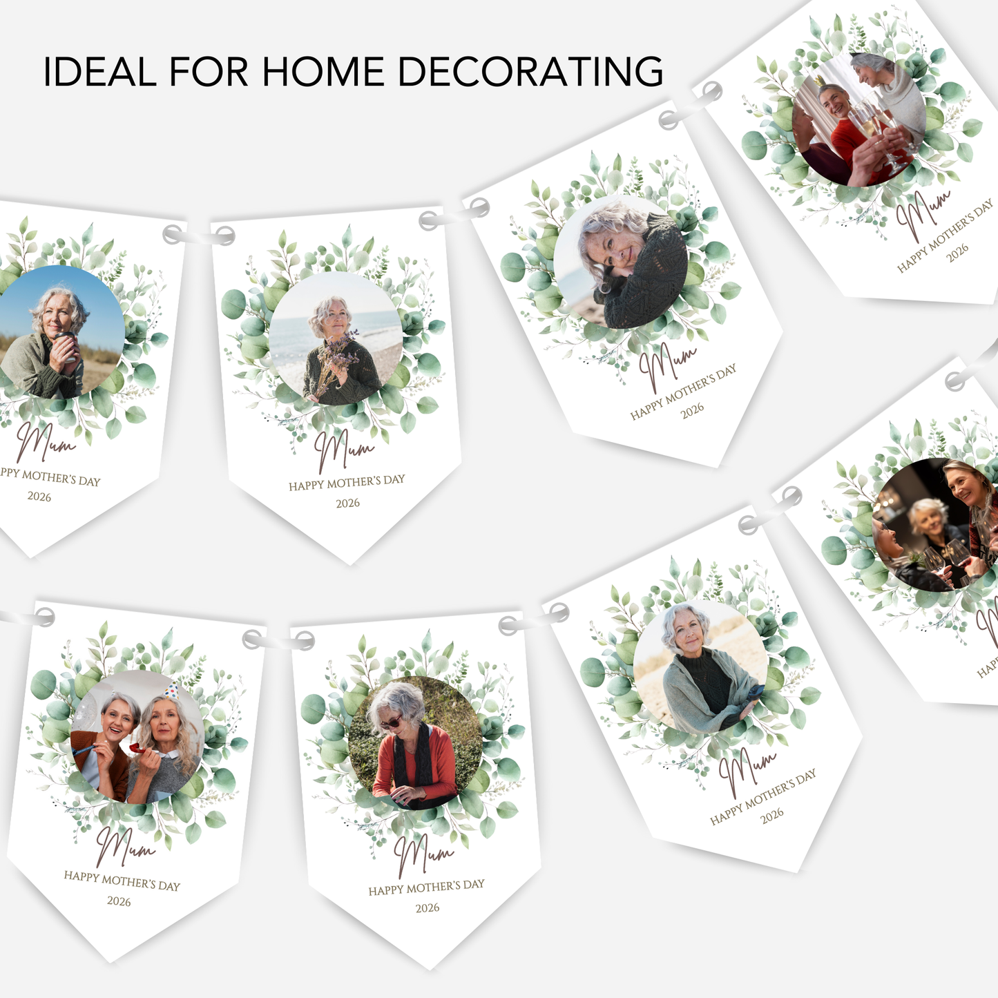 Mother's Day Photo Bunting - S197