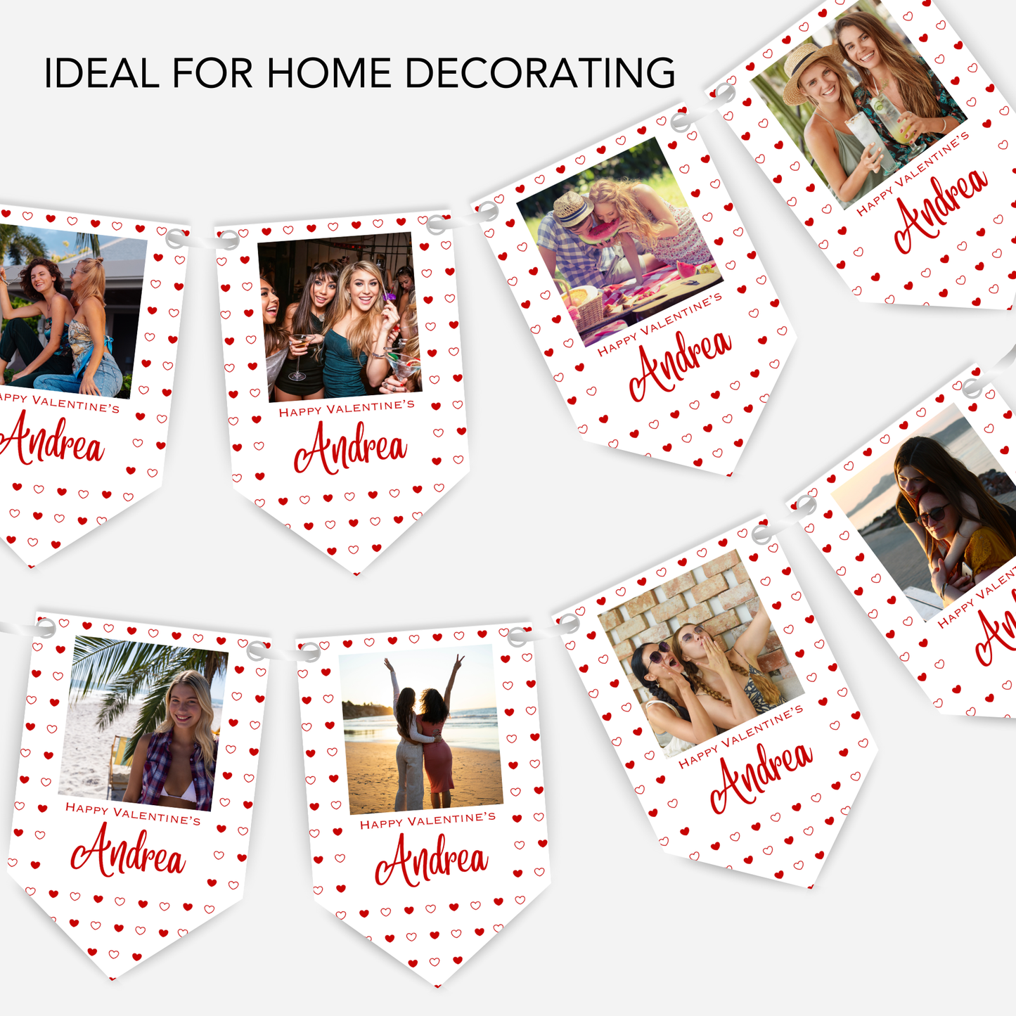 Valentine's Photo Bunting - S191V