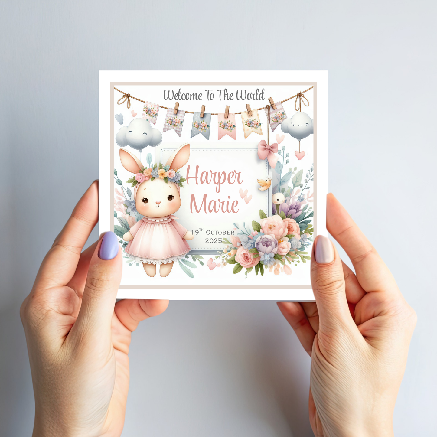 Welcome To The World Card- C667