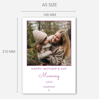 Mother's Day Photo Card - PC34