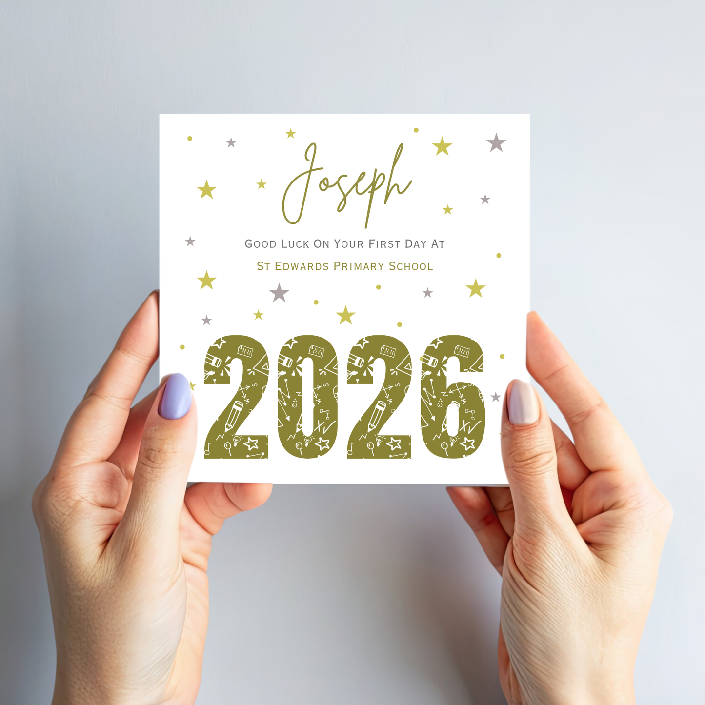 First or Last Day of School Card - C203