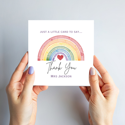 Teacher Thank you Card - C158