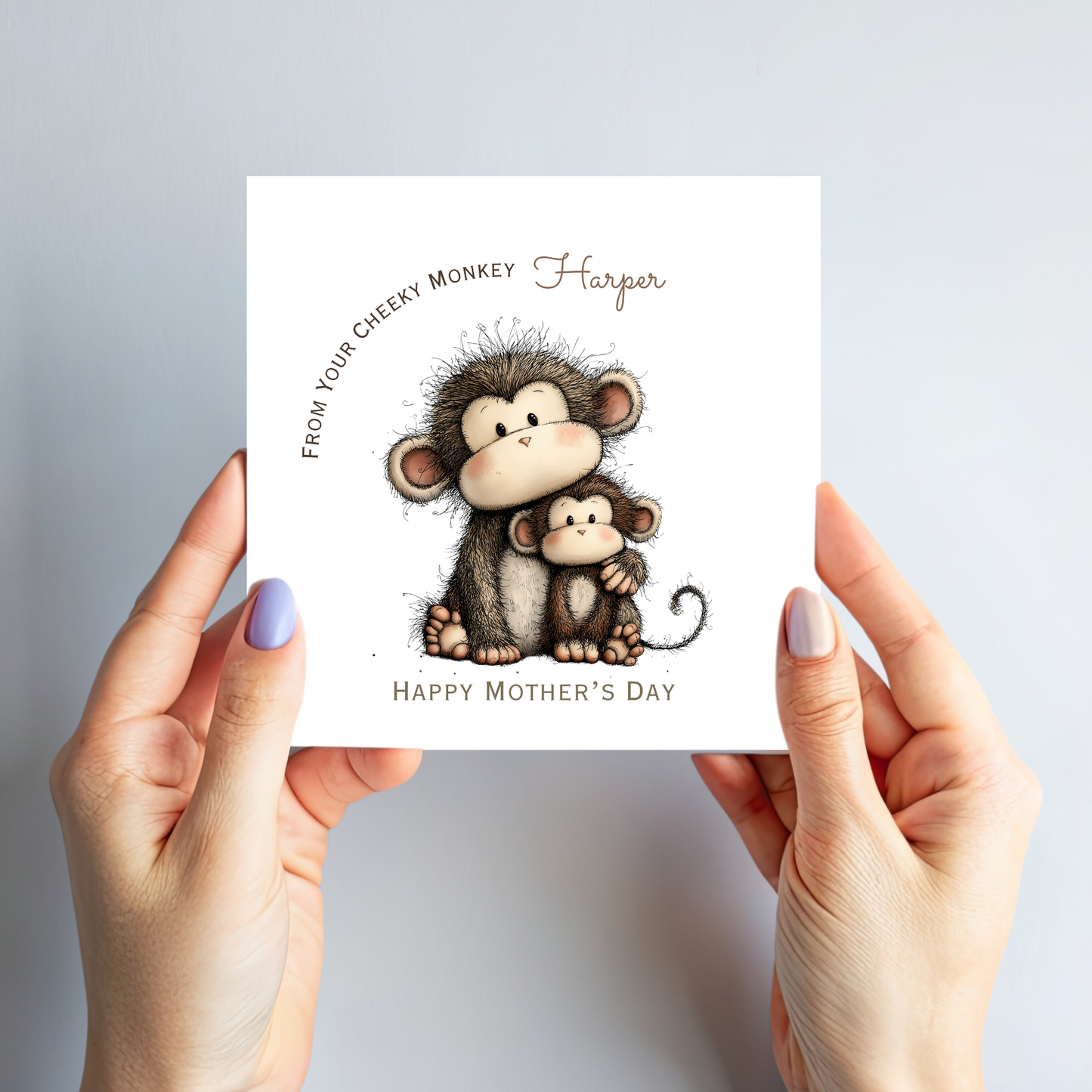 Mother's Day Card - Cheeky MonkeyDesign - C760