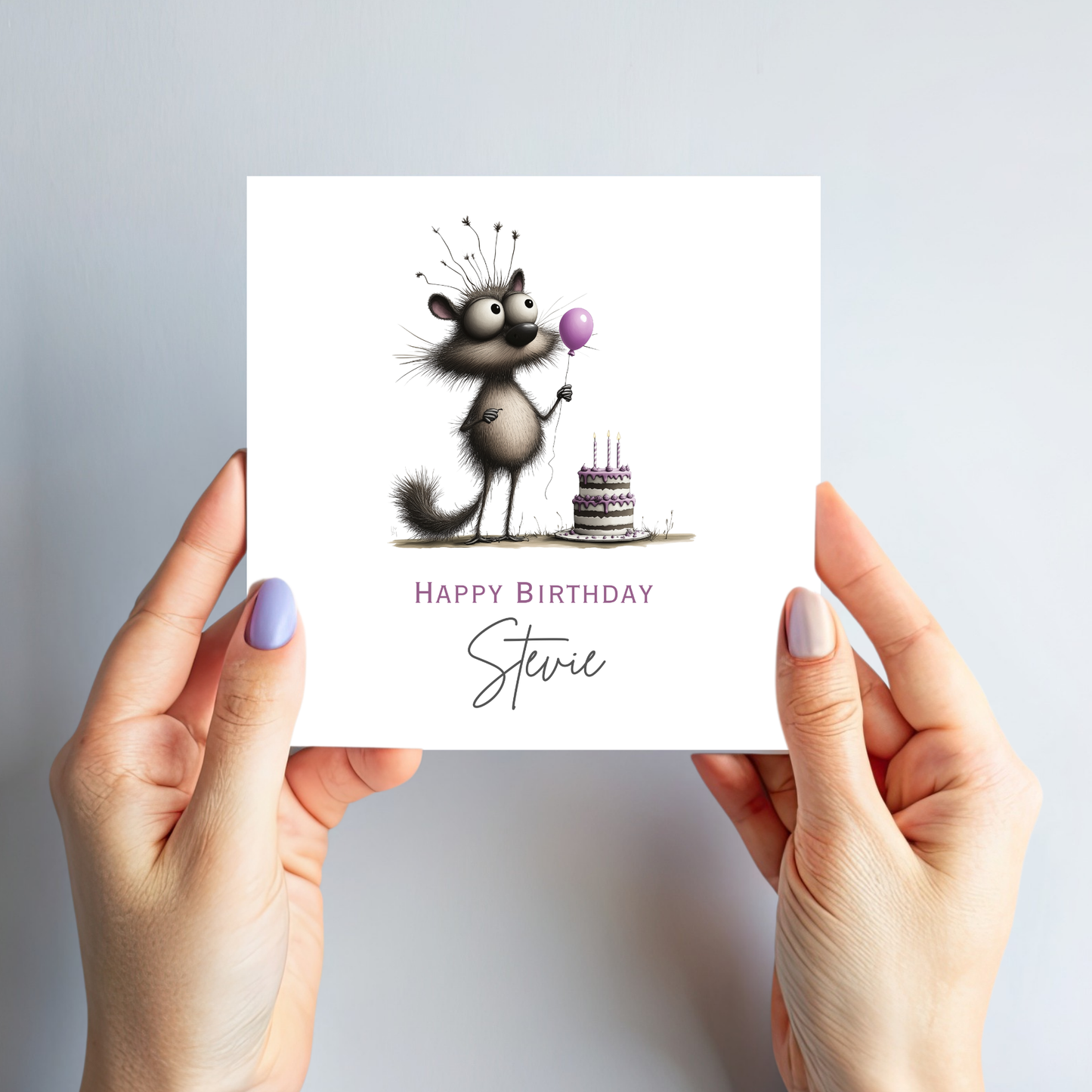 Quirky Animal Birthday Card - C565