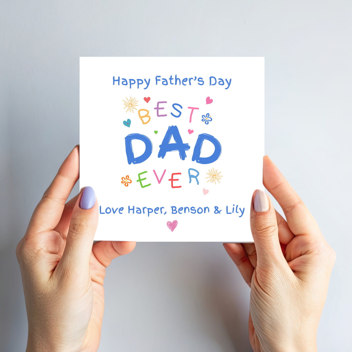 Best Dad Ever - Father's Day Card - C767