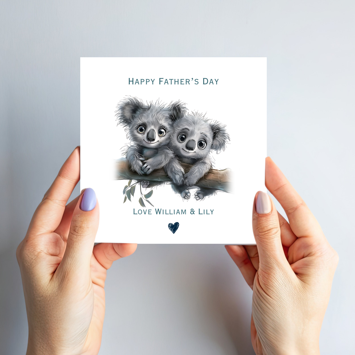 Cute Koala  - Father's Day Card - C791