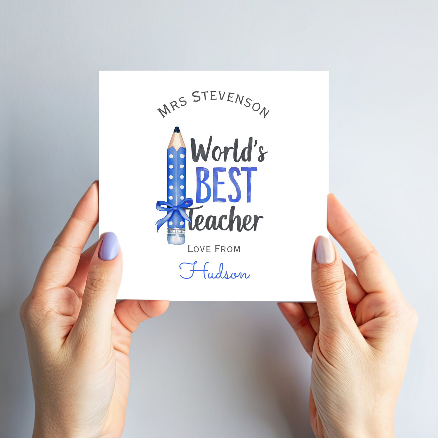 Teacher Thank you Card - C156